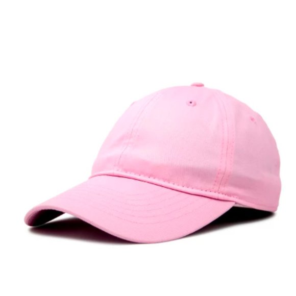 DALIX Womens Hat Lightweight 100% Cotton Cap in Pink - Picture 1 of 3